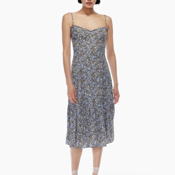 Aritzia Wilfred Broadway Midi Dress - Picture 1 of 11